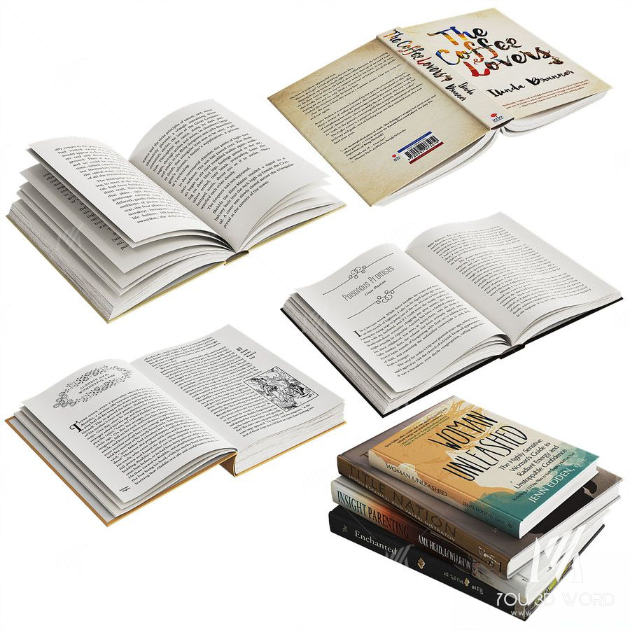 Open books set